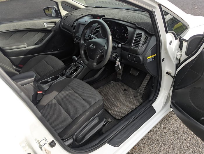 2017 Kia Cerato S YD MY18 Clear White