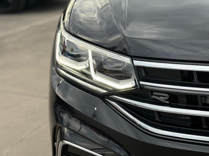 2024 Volkswagen Tiguan 162TSI R-Line Allspace 5N MY24 Four Wheel Drive Deep Black