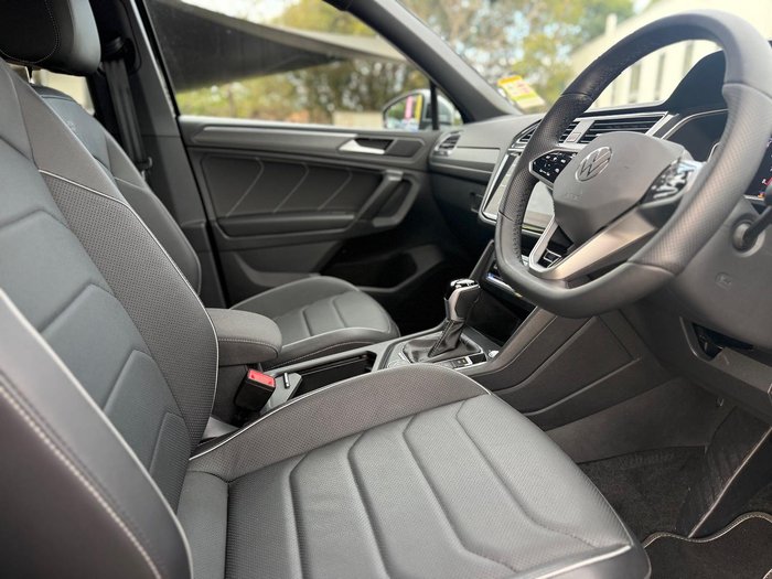 2024 Volkswagen Tiguan 162TSI R-Line Allspace 5N MY24 Four Wheel Drive Deep Black