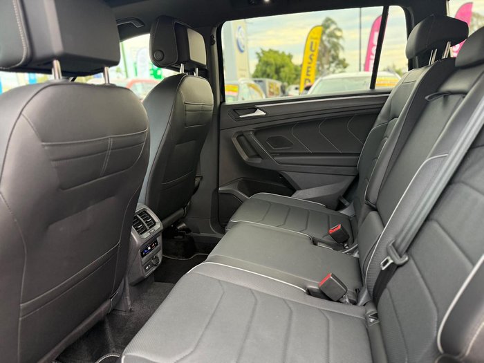 2024 Volkswagen Tiguan 162TSI R-Line Allspace 5N MY24 Four Wheel Drive Deep Black
