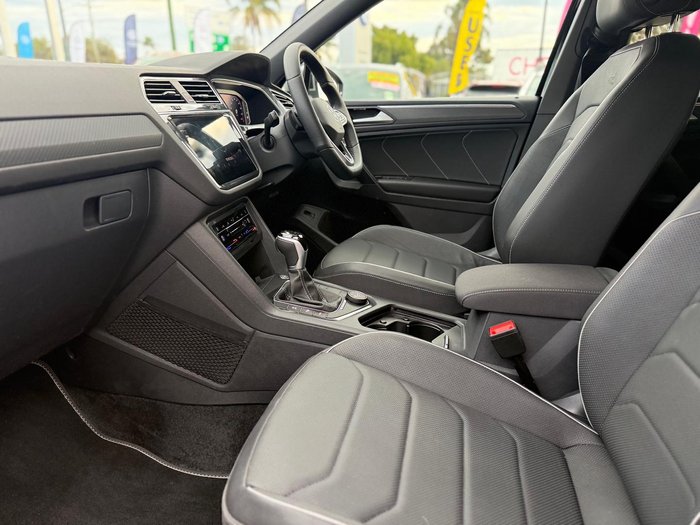 2024 Volkswagen Tiguan 162TSI R-Line Allspace 5N MY24 Four Wheel Drive Deep Black