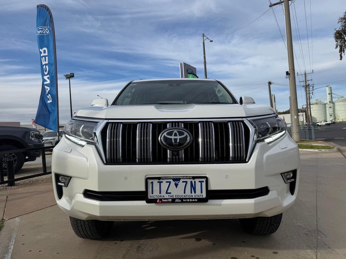 2021 Toyota Landcruiser Prado VX GDJ150R 4X4 Dual Range Glacier White
