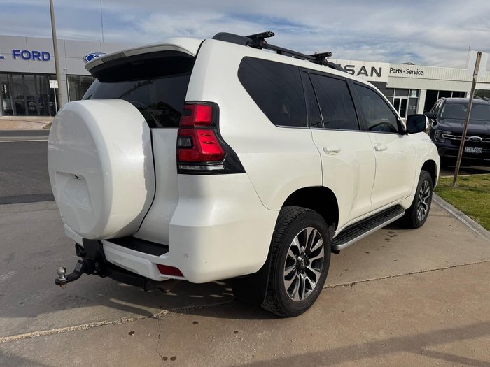 2021 Toyota Landcruiser Prado VX GDJ150R 4X4 Dual Range Glacier White