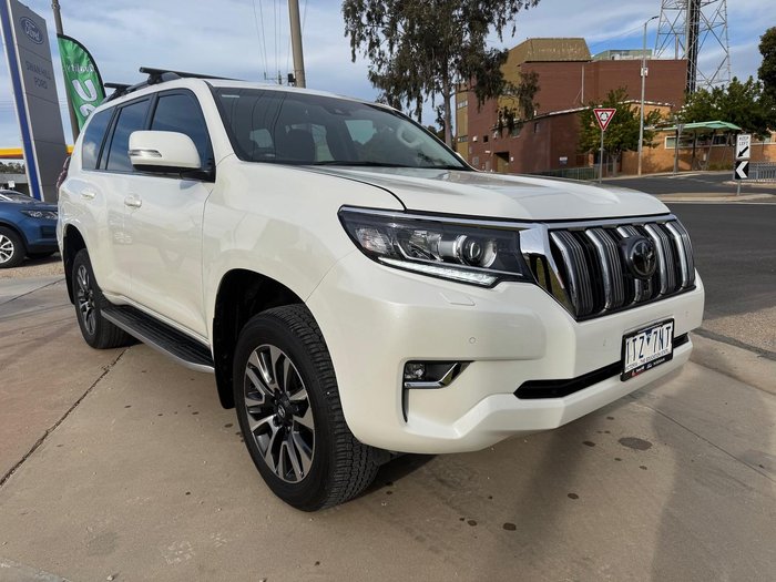 2021 Toyota Landcruiser Prado VX GDJ150R 4X4 Dual Range Glacier White