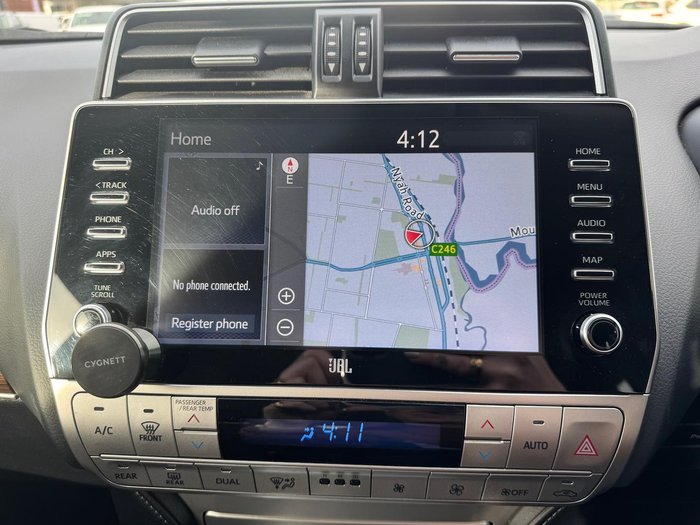 2021 Toyota Landcruiser Prado VX GDJ150R 4X4 Dual Range Glacier White