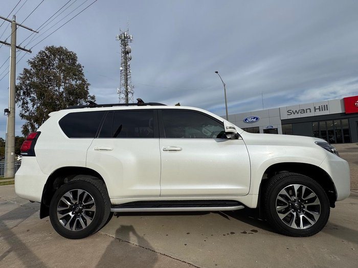 2021 Toyota Landcruiser Prado VX GDJ150R 4X4 Dual Range Glacier White