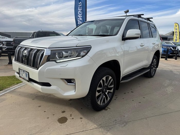 2021 Toyota Landcruiser Prado VX GDJ150R 4X4 Dual Range Glacier White