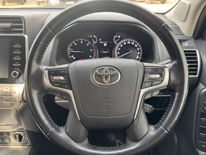 2021 Toyota Landcruiser Prado VX GDJ150R 4X4 Dual Range Glacier White