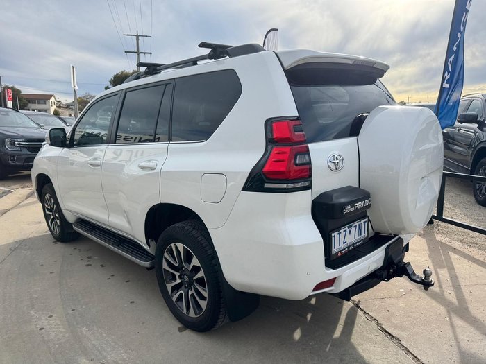 2021 Toyota Landcruiser Prado VX GDJ150R 4X4 Dual Range Glacier White