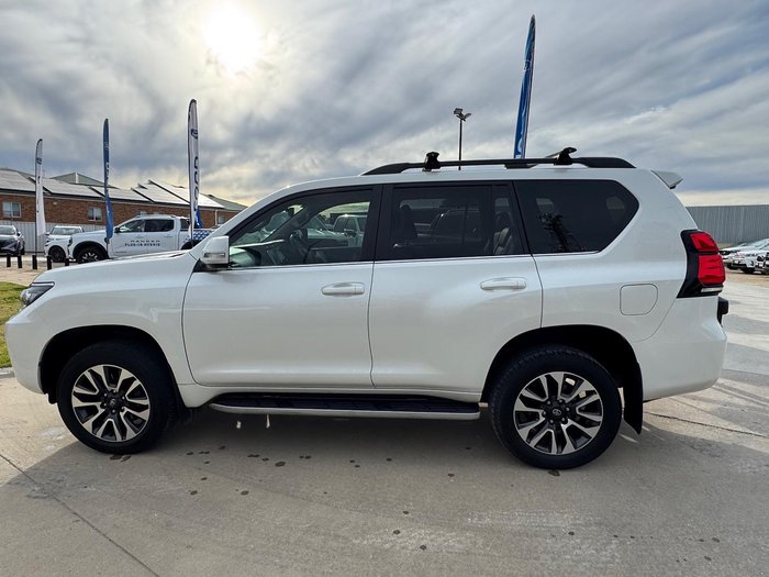 2021 Toyota Landcruiser Prado VX GDJ150R 4X4 Dual Range Glacier White