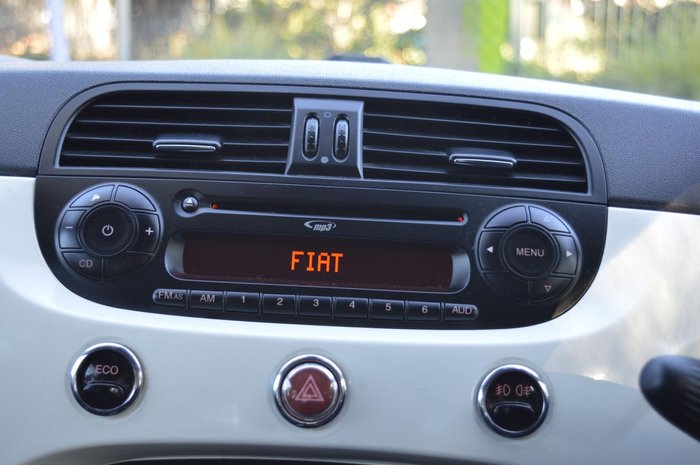 2014 Fiat 500 Lounge Series 3 Gelato White