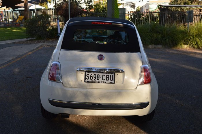 2014 Fiat 500 Lounge Series 3 Gelato White