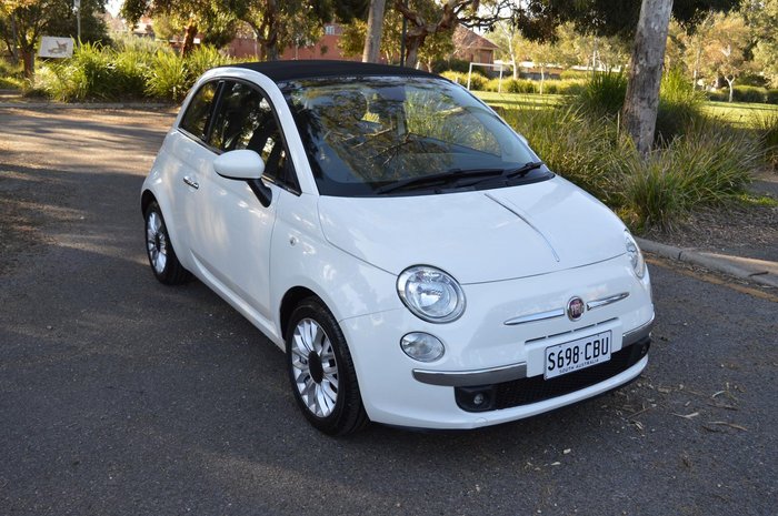 2014 Fiat 500 Lounge Series 3 Gelato White