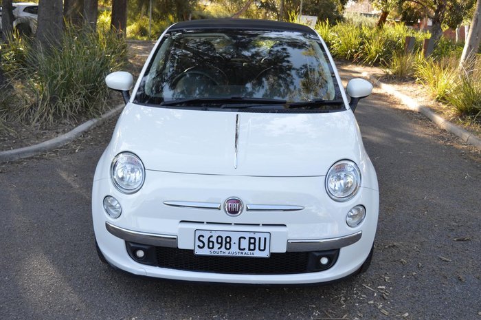 2014 Fiat 500 Lounge Series 3 Gelato White