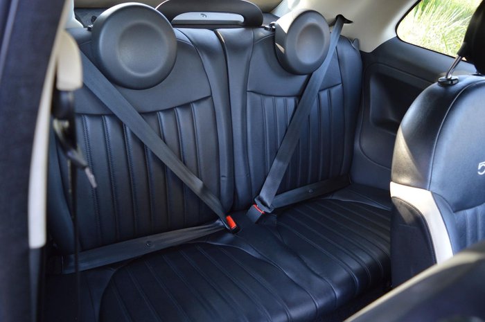 2014 Fiat 500 Lounge Series 3 Gelato White