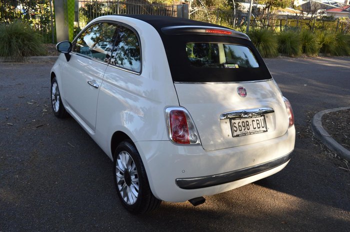 2014 Fiat 500 Lounge Series 3 Gelato White