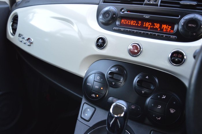 2014 Fiat 500 Lounge Series 3 Gelato White
