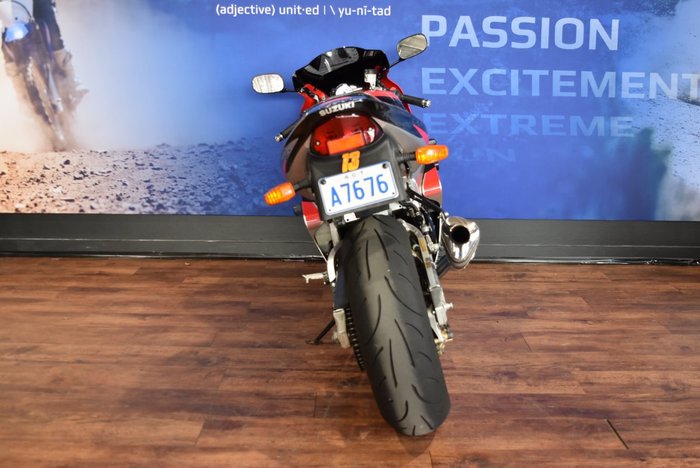 2002 Suzuki GSX-R1000 Red