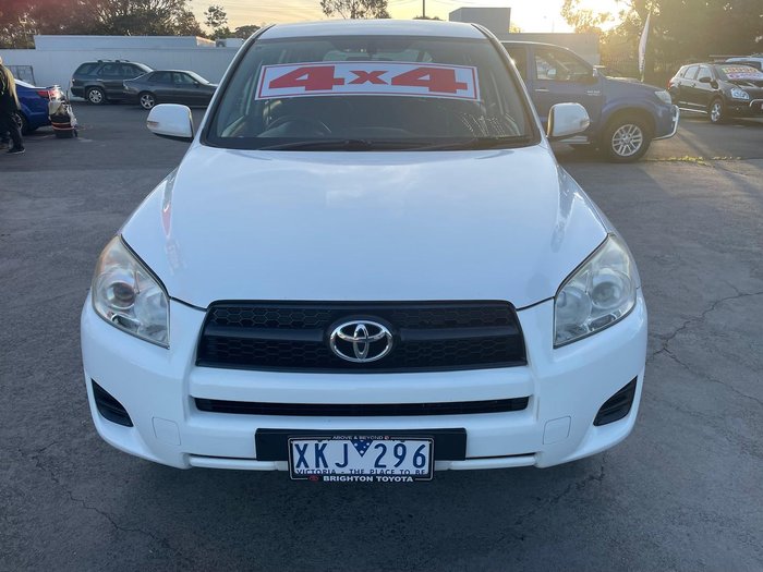 2009 Toyota RAV4 CV ACA33R MY09 4X4 On Demand Glacier White