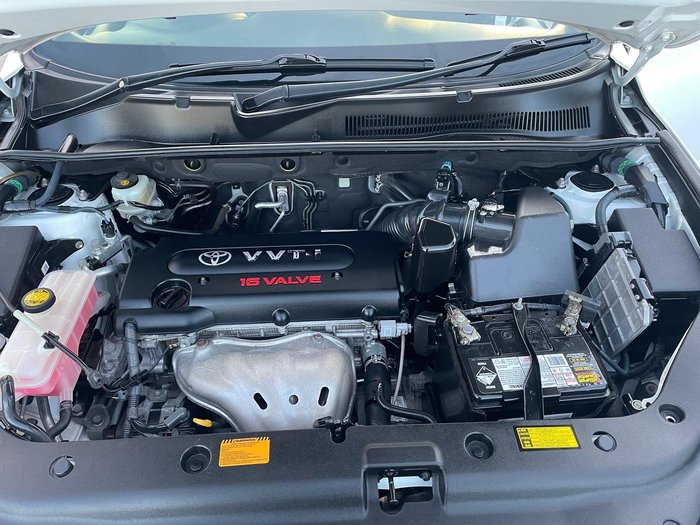 2009 Toyota RAV4 CV ACA33R MY09 4X4 On Demand Glacier White
