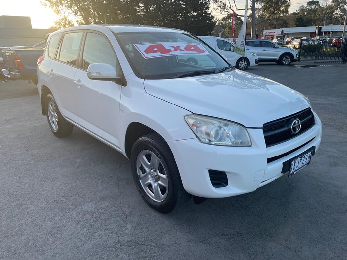 2009 Toyota RAV4 CV ACA33R MY09 4X4 On Demand Glacier White