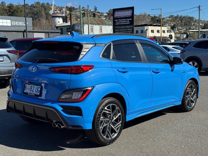 2022 Hyundai Kona N-Line Premium OS.V4 MY22 AWD Blue