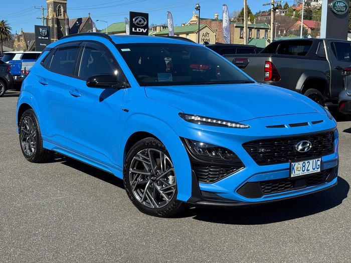 2022 Hyundai Kona N-Line Premium OS.V4 MY22 AWD Blue
