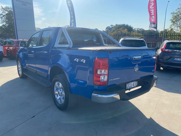 2013 Holden Colorado LTZ RG MY13 4X4 Dual Range Blue Mountain