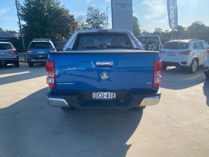 2013 Holden Colorado LTZ RG MY13 4X4 Dual Range Blue Mountain