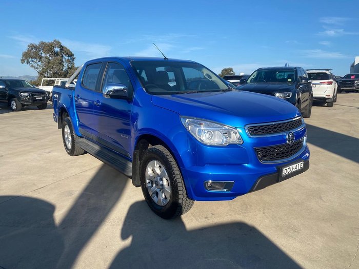 2013 Holden Colorado LTZ RG MY13 4X4 Dual Range Blue Mountain