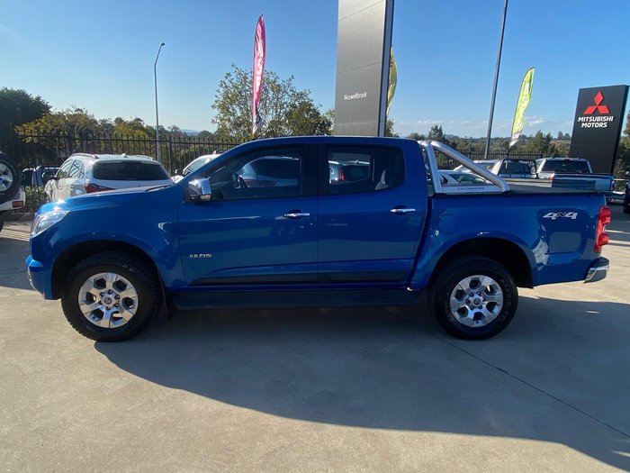 2013 Holden Colorado LTZ RG MY13 4X4 Dual Range Blue Mountain
