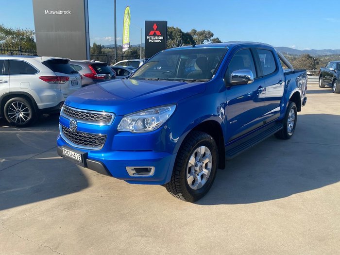 2013 Holden Colorado LTZ RG MY13 4X4 Dual Range Blue Mountain
