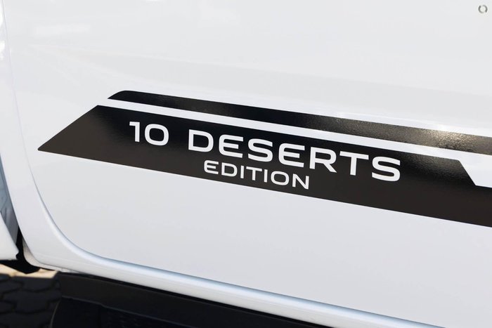2025 Volkswagen Amarok TDI500 10 Deserts Edition NF MY25 4X4 Dual Range Clear White