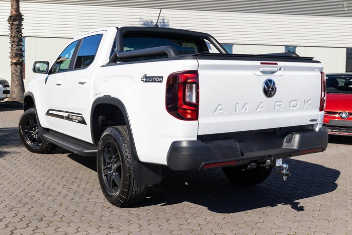 2025 Volkswagen Amarok TDI500 10 Deserts Edition NF MY25 4X4 Dual Range Clear White