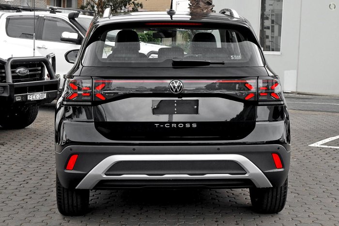 2025 Volkswagen T-Cross 85TSI Style D31 MY25 Deep Black