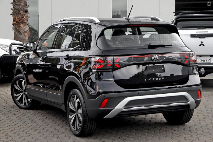 2025 Volkswagen T-Cross 85TSI Style D31 MY25 Deep Black