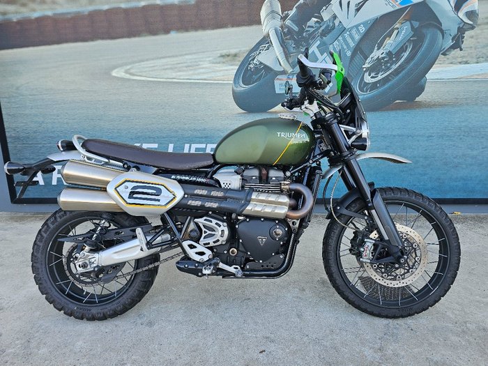 2020 Triumph SCRAMBLER 1200 XC Green