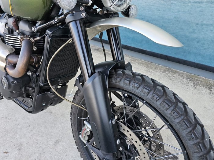 2020 Triumph SCRAMBLER 1200 XC Green