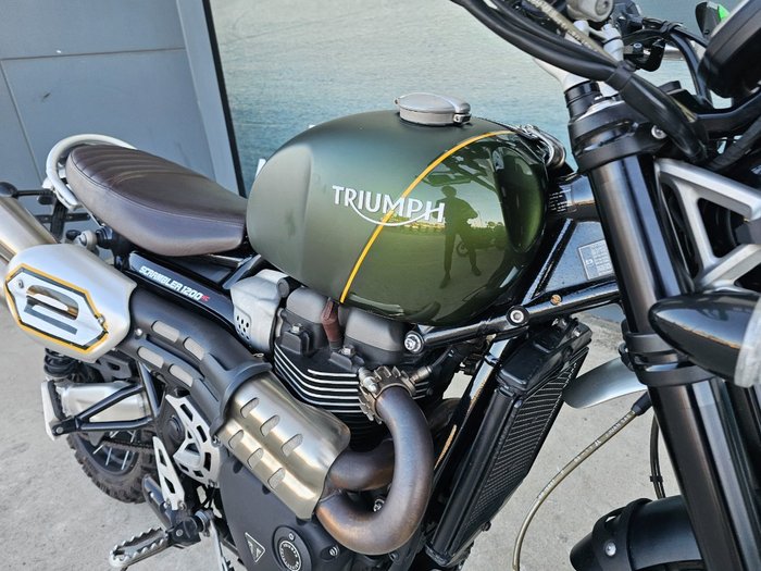 2020 Triumph SCRAMBLER 1200 XC Green