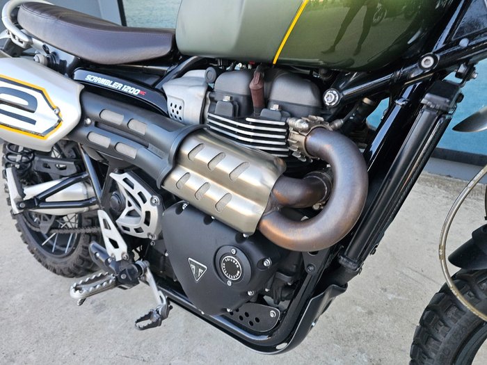 2020 Triumph SCRAMBLER 1200 XC Green