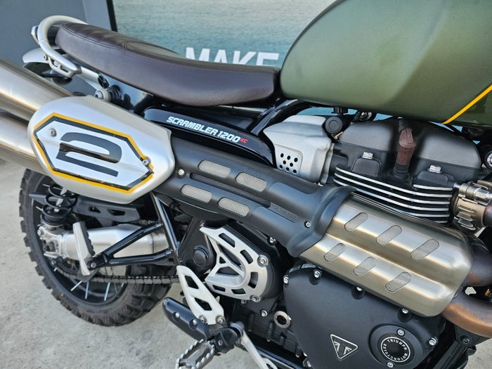 2020 Triumph SCRAMBLER 1200 XC Green