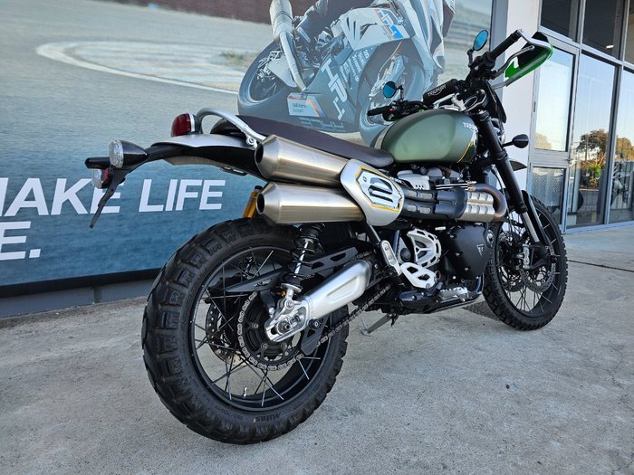 2020 Triumph SCRAMBLER 1200 XC Green