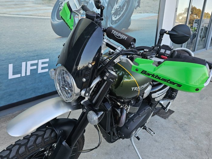 2020 Triumph SCRAMBLER 1200 XC Green