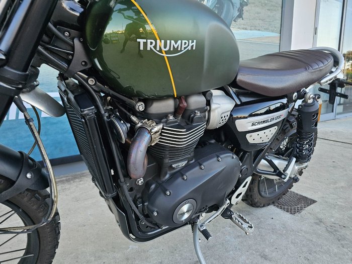 2020 Triumph SCRAMBLER 1200 XC Green