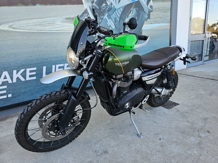 2020 Triumph SCRAMBLER 1200 XC Green