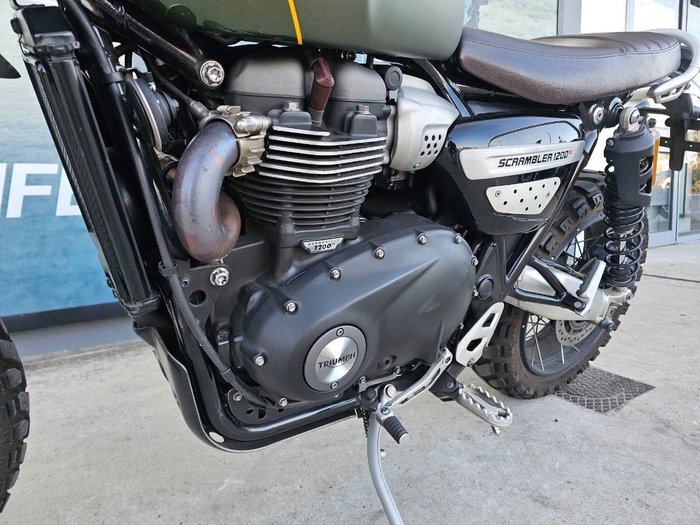 2020 Triumph SCRAMBLER 1200 XC Green