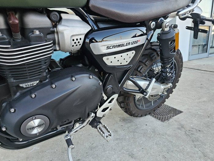 2020 Triumph SCRAMBLER 1200 XC Green