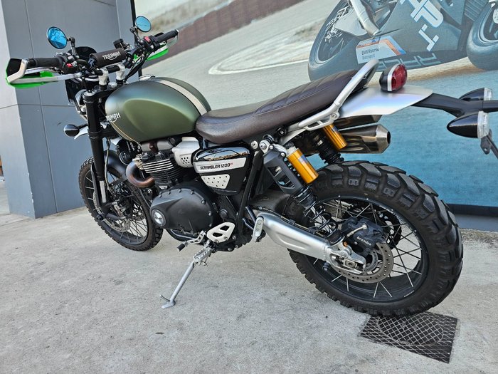 2020 Triumph SCRAMBLER 1200 XC Green