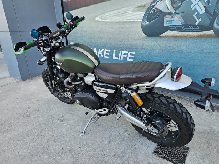 2020 Triumph SCRAMBLER 1200 XC Green