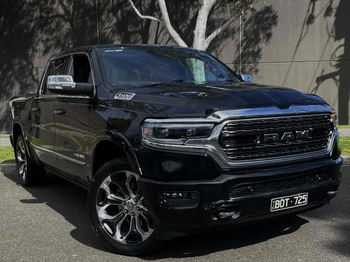 2021 RAM 1500 Limited RamBox DT MY21 4X4 Dual Range Diamond Black